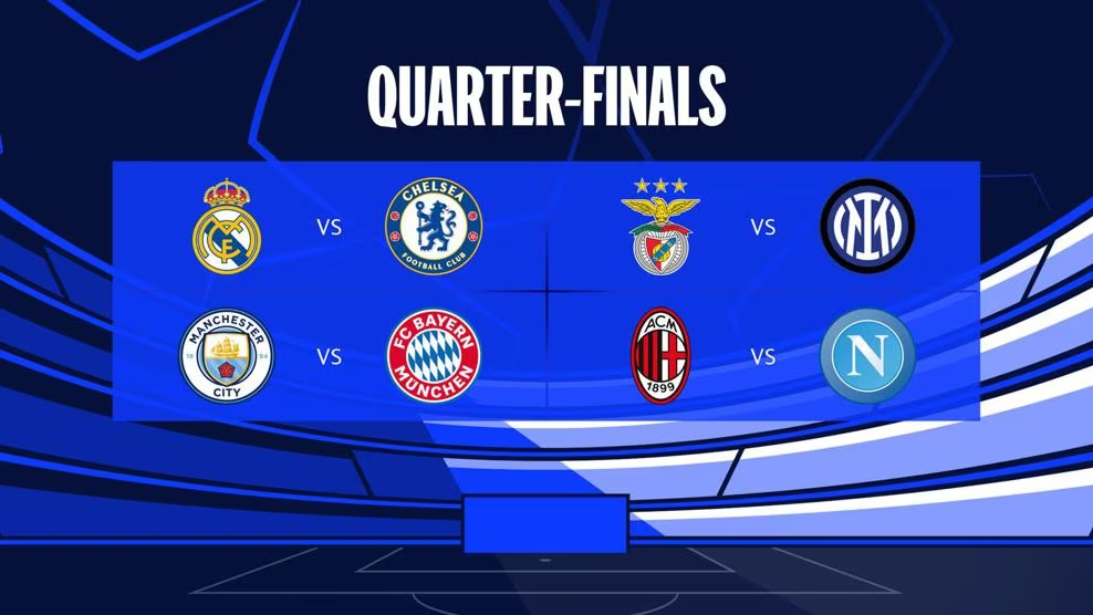 UEFA Champions League 2022-2023 Quarter-Finals - Baltimore Sports and Life
